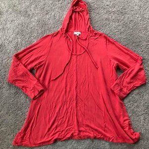 Avenue women’s size 22/24 long sleeve hooded top